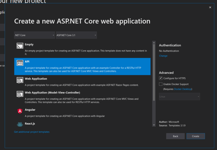 Setting up Serilog in ASP.NET Core